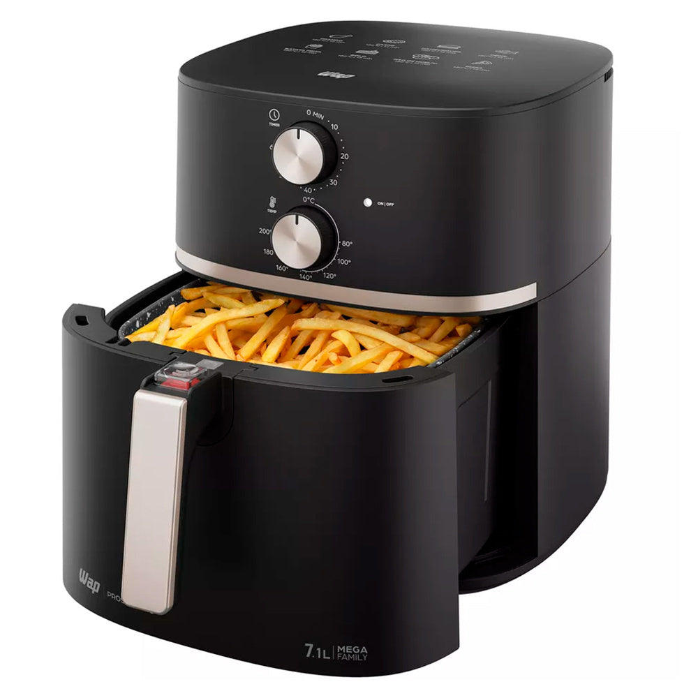 Fritadeira Elétrica Air Fryer Wap Mega Family 7,1L 1700W