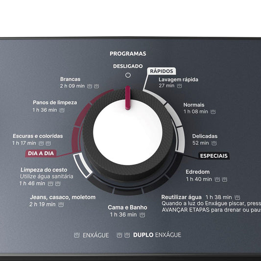Máquina de Lavar Mueller 13kg Automática 11 Programas MLA13