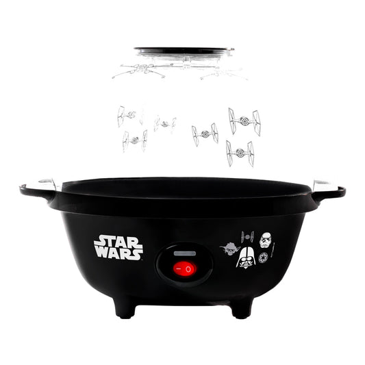 Pipoqueira Elétrica Mallory Starwars Bowl com Tampa Transparente