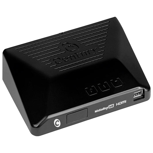 Receptor Century Midia Box B5 HDTV com Função Multimídia Entrada USB