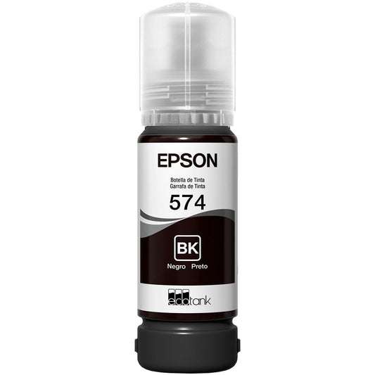 Refil para Tanque de Tinta Epson Preto N°T574 Até 2.100 Páginas T574120-AL