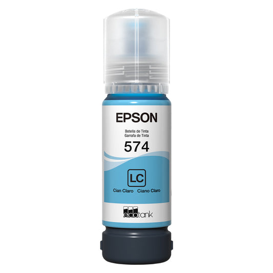 Refil Tanque de Tinta Epson Ciano T544 até 7500 Páginas